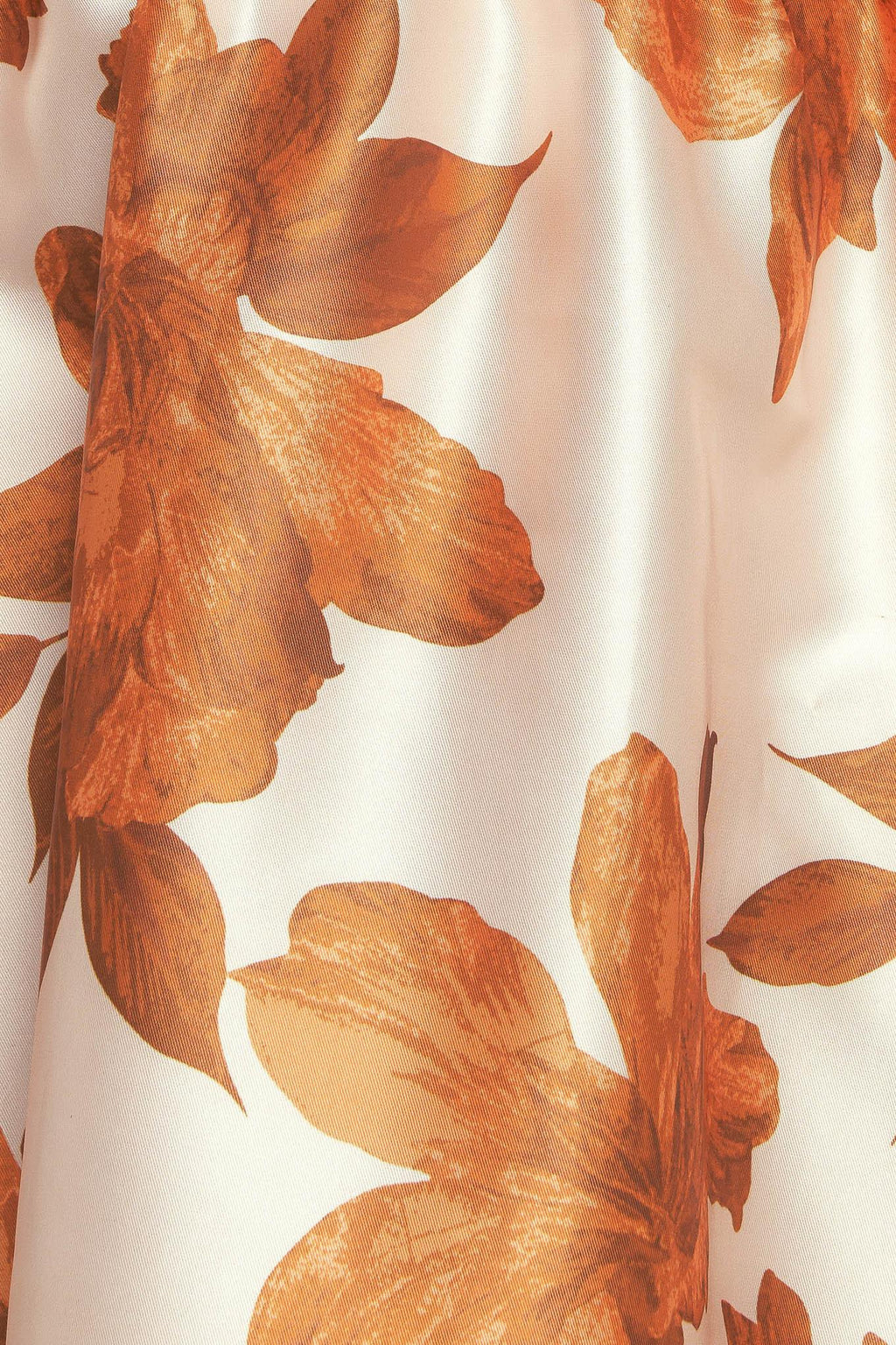 Autumnal Floral Midi Dress
