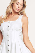 Summer Promise Woven Mini Dress