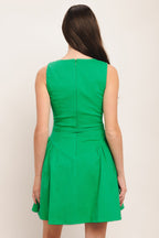 ALYSSA WOVEN MINI DRESS