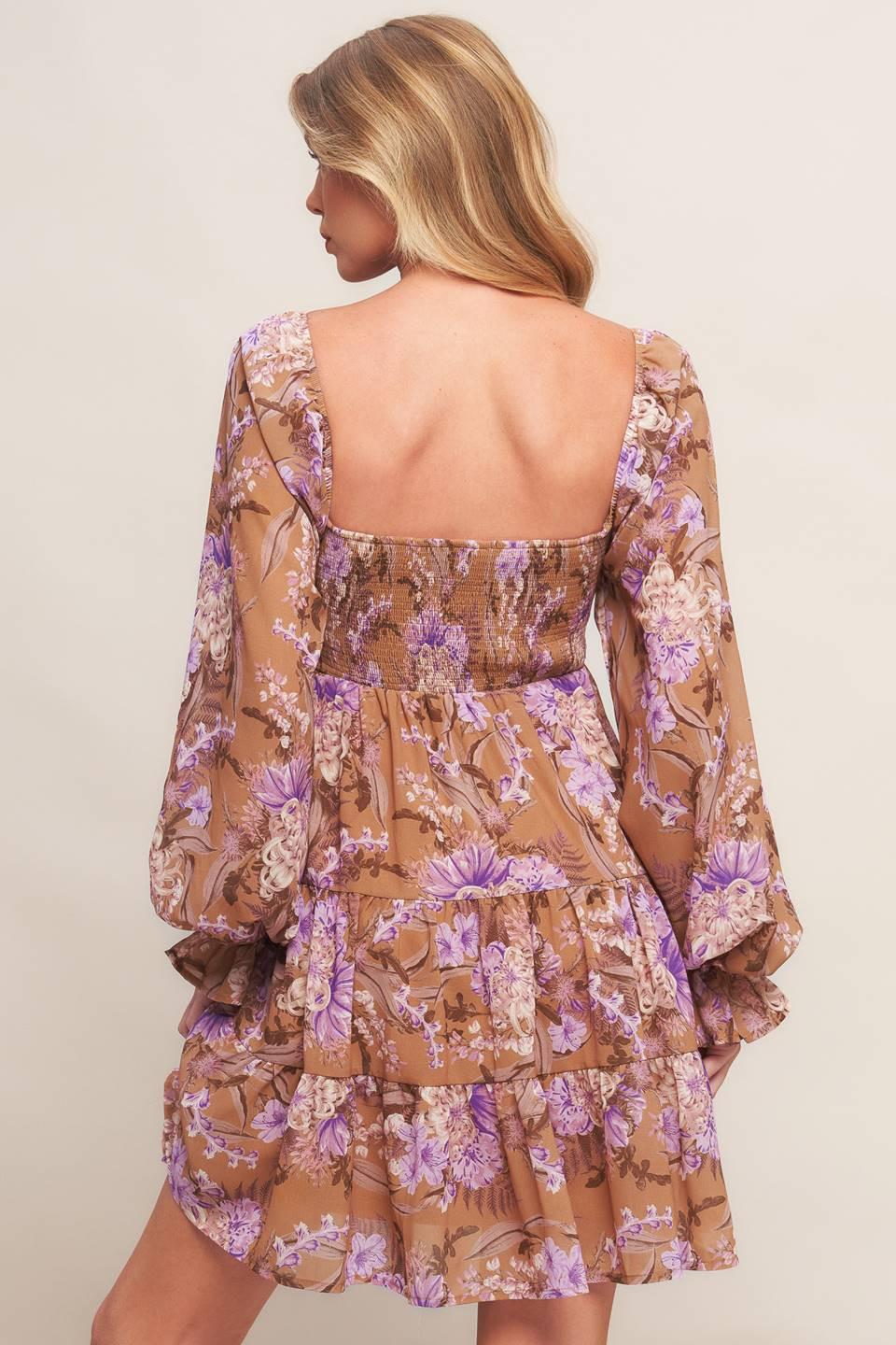 Western Garden Girl Mini Dress