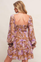 Western Garden Girl Mini Dress