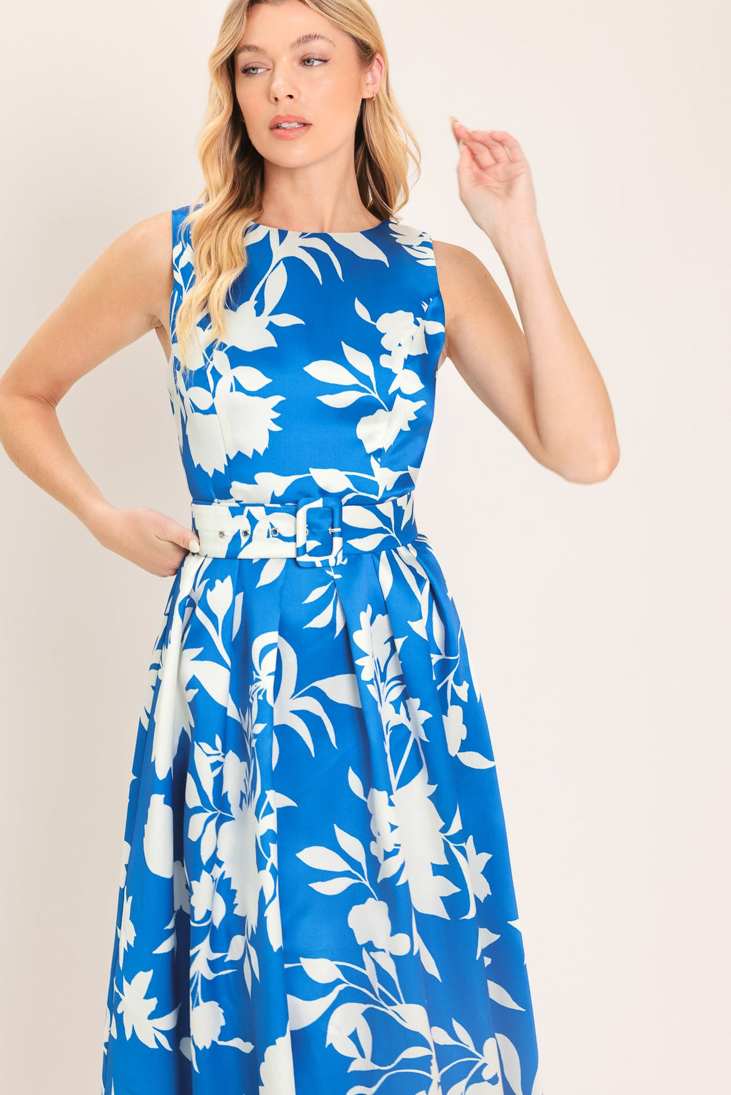 SAPPHIRE FANTASY LIME WOVEN MAXI DRESS