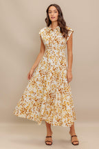 Buttercup Kiss Midi Dress