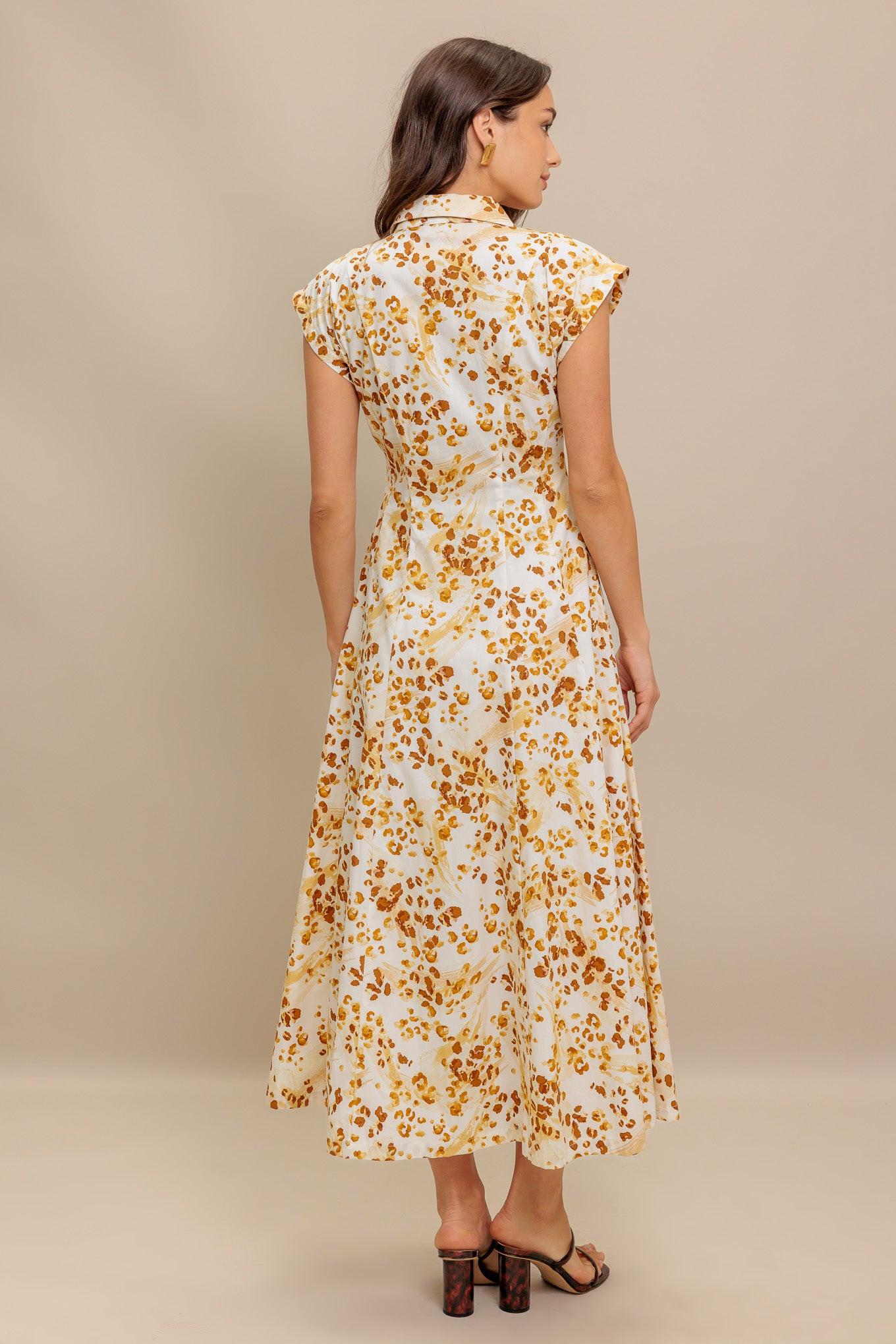 Buttercup Kiss Midi Dress