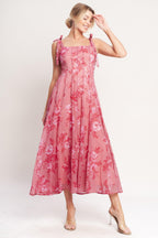 Romantic Canopy Midi Dress
