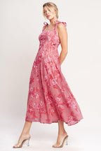 Romantic Canopy Midi Dress