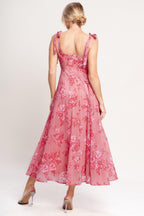 Romantic Canopy Midi Dress