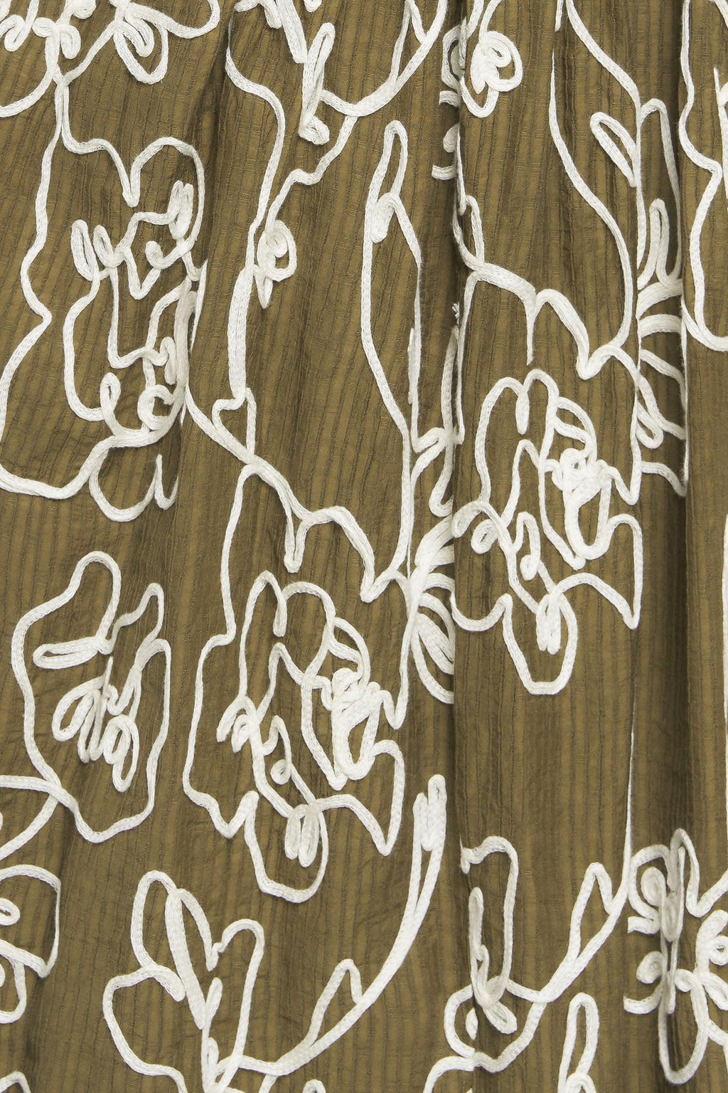 Botanical Outline Mini Dress