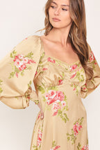 English Garden Woven Midi Dress