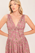 Garden Party Rose Midi Dress
