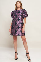 PARTY PERFECT WOVEN MINI DRESS