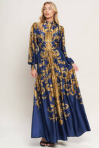 Palace Waltz Printed Tiered Maxi Dress