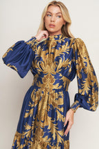 Palace Waltz Printed Tiered Maxi Dress