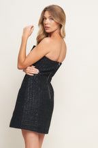CITYLIGHT SPARK TWEED MINI DRESS