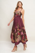 SECRET GARDEN ROMANCE WOVEN ANKLE DRESS