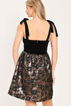 Celebration Night Velvet Mini Dress