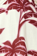 Palm Siren Midi Dress