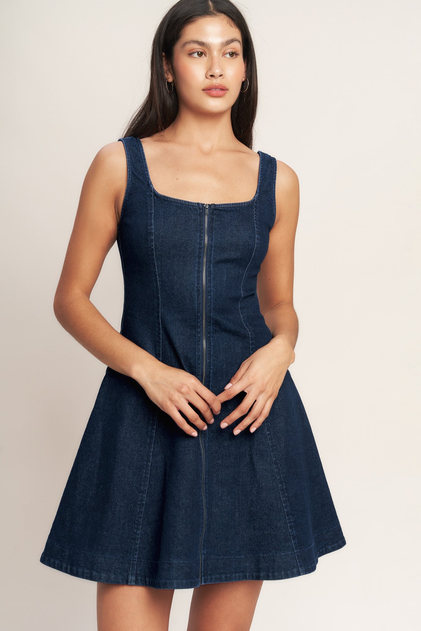 YOUR NEXT FAVORITE DENIM MINI DRESS