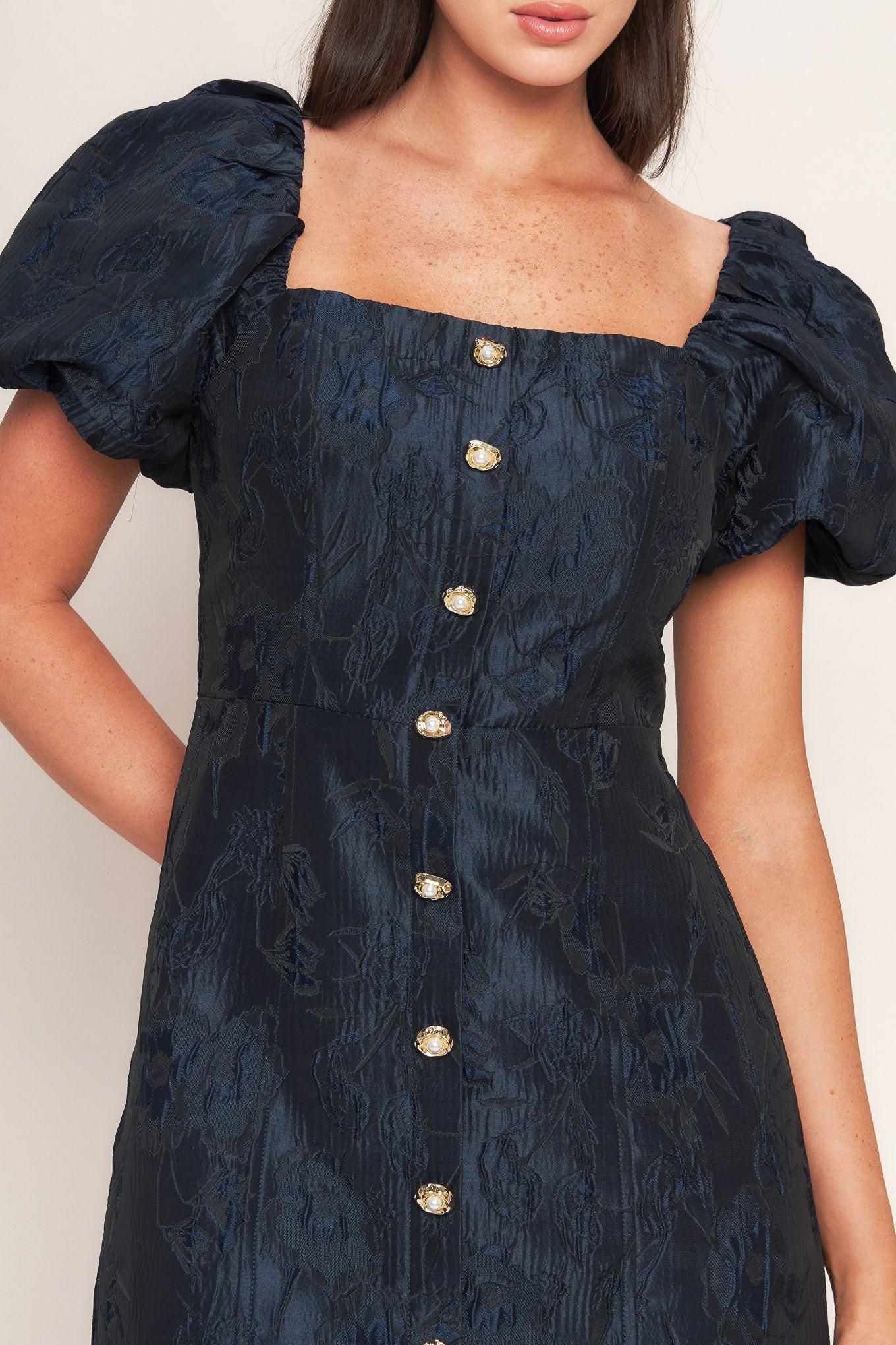 Golden Moon Mini Dress