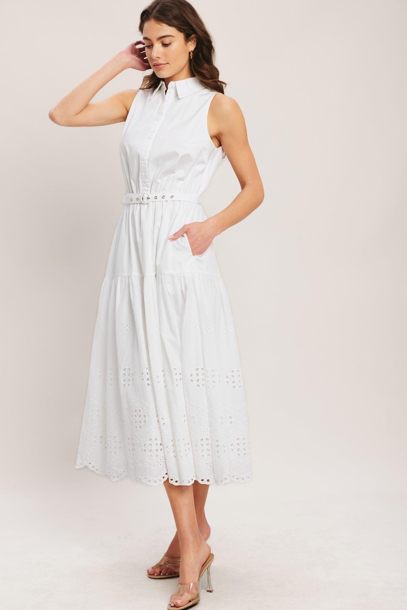 Hamptons Summer Midi Dress