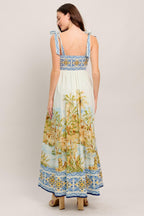 Postcard Perfect Woven Maxi Dress
