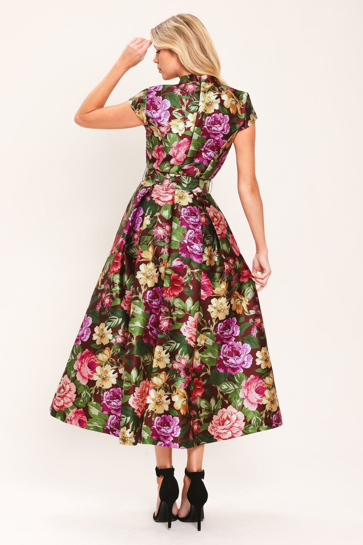 Fresh Canvas Floral Midi Dress