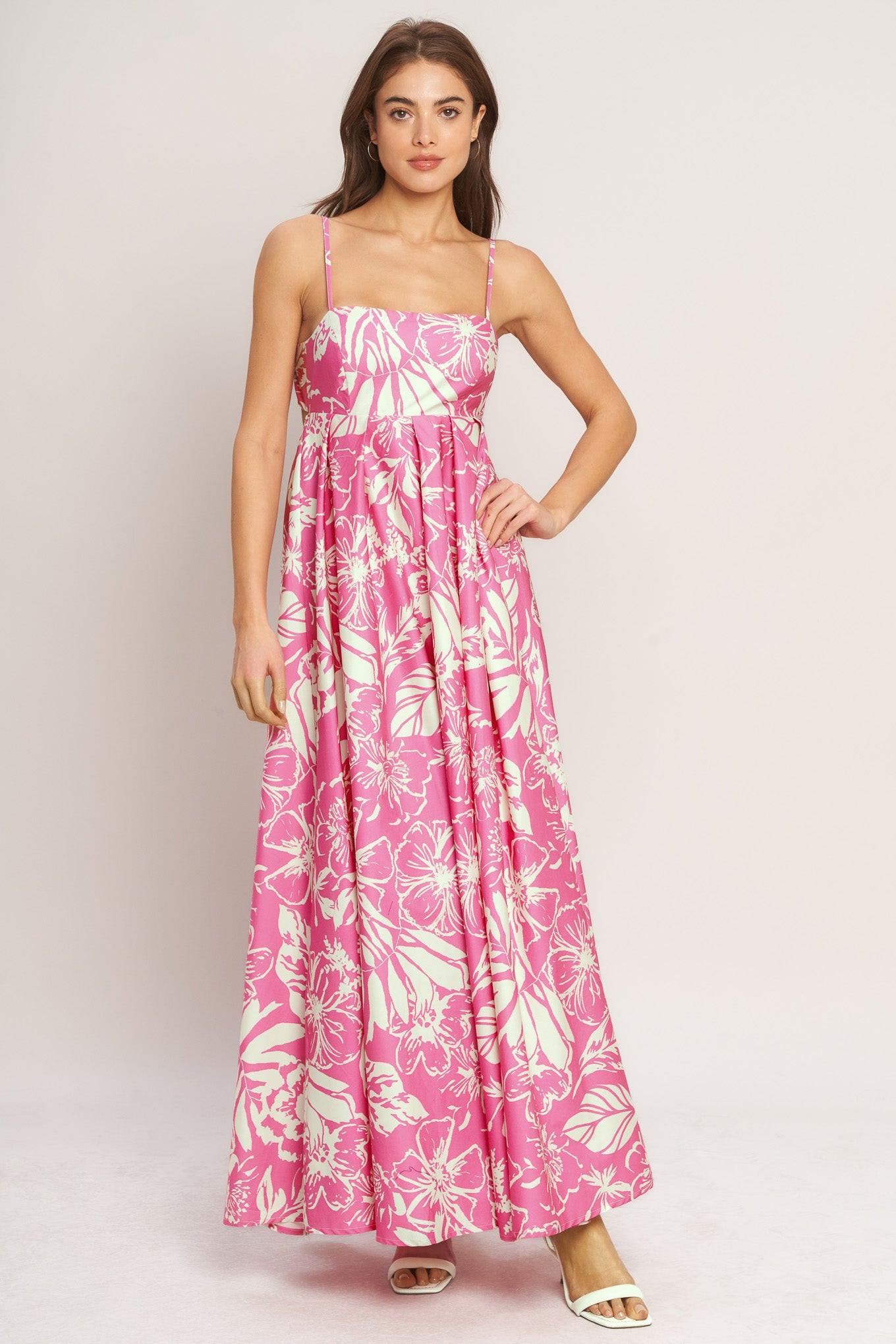 Summer Heat Floral Maxi Dress