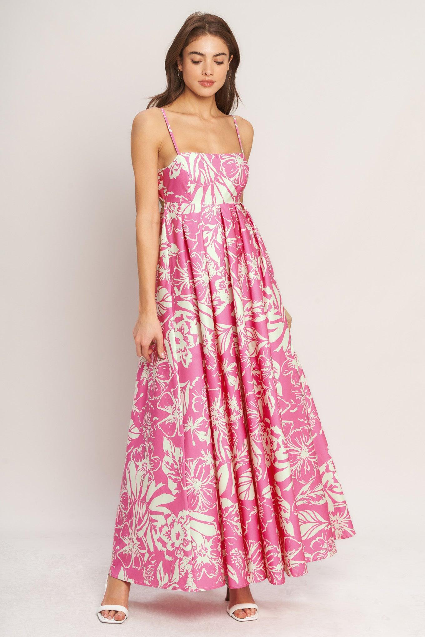 Summer Heat Floral Maxi Dress