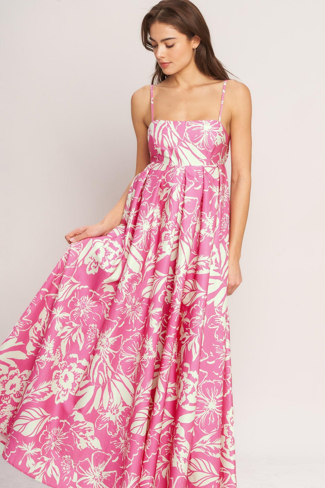 Summer Heat Floral Maxi Dress
