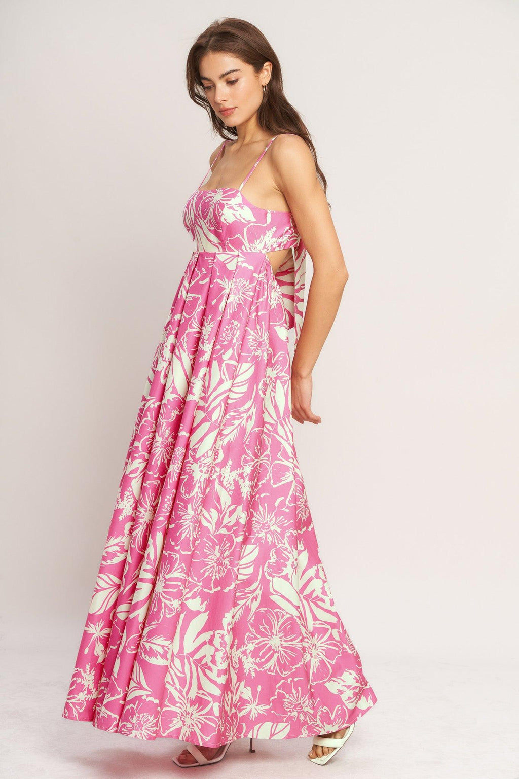 Summer Heat Floral Maxi Dress