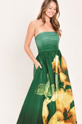 Golden Rose Afterglow Maxi Dress