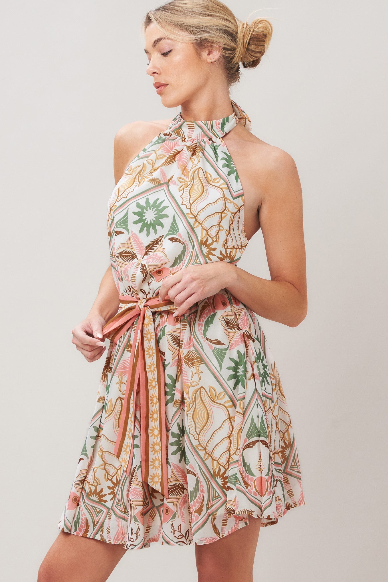 Soft Voyage Mini Dress