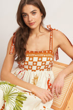 PALM COAST DREAM WOVEN MAXI DRESS