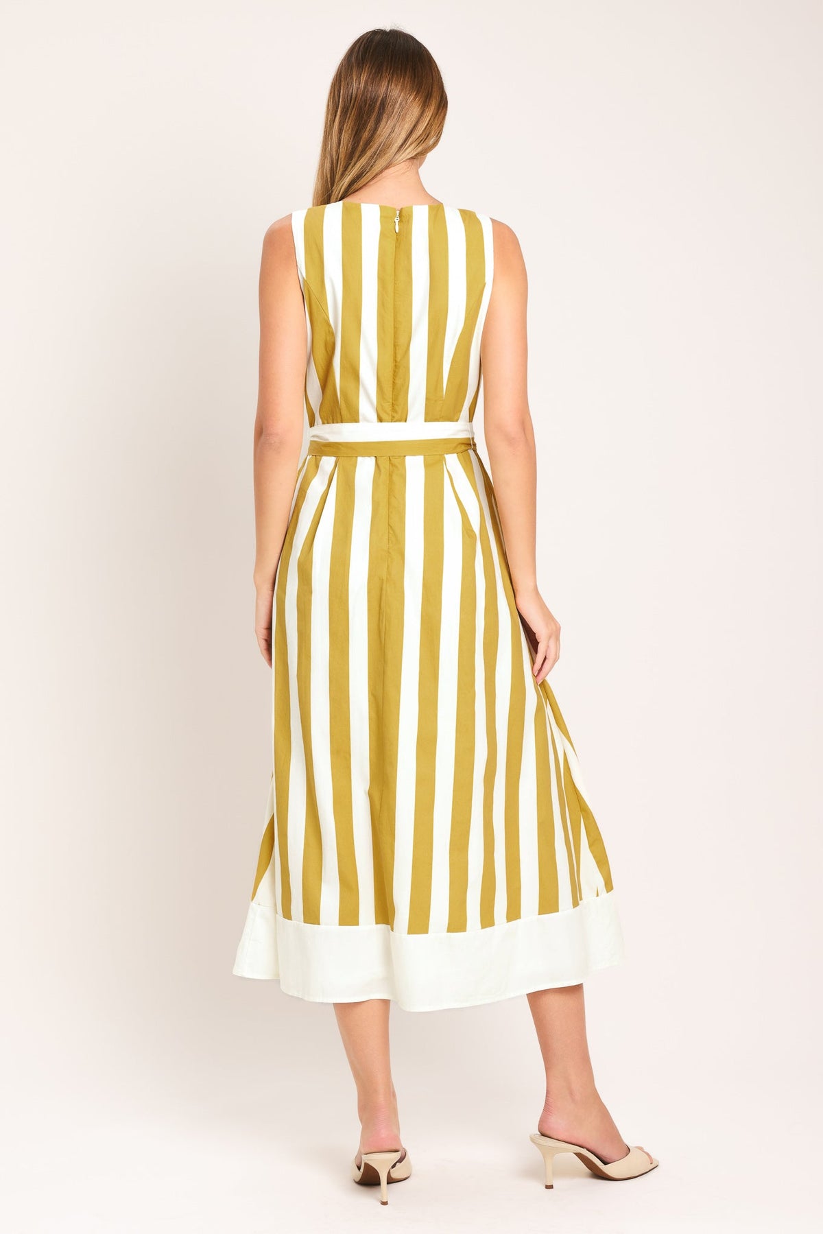 Sunshine Stripe Midi Dress