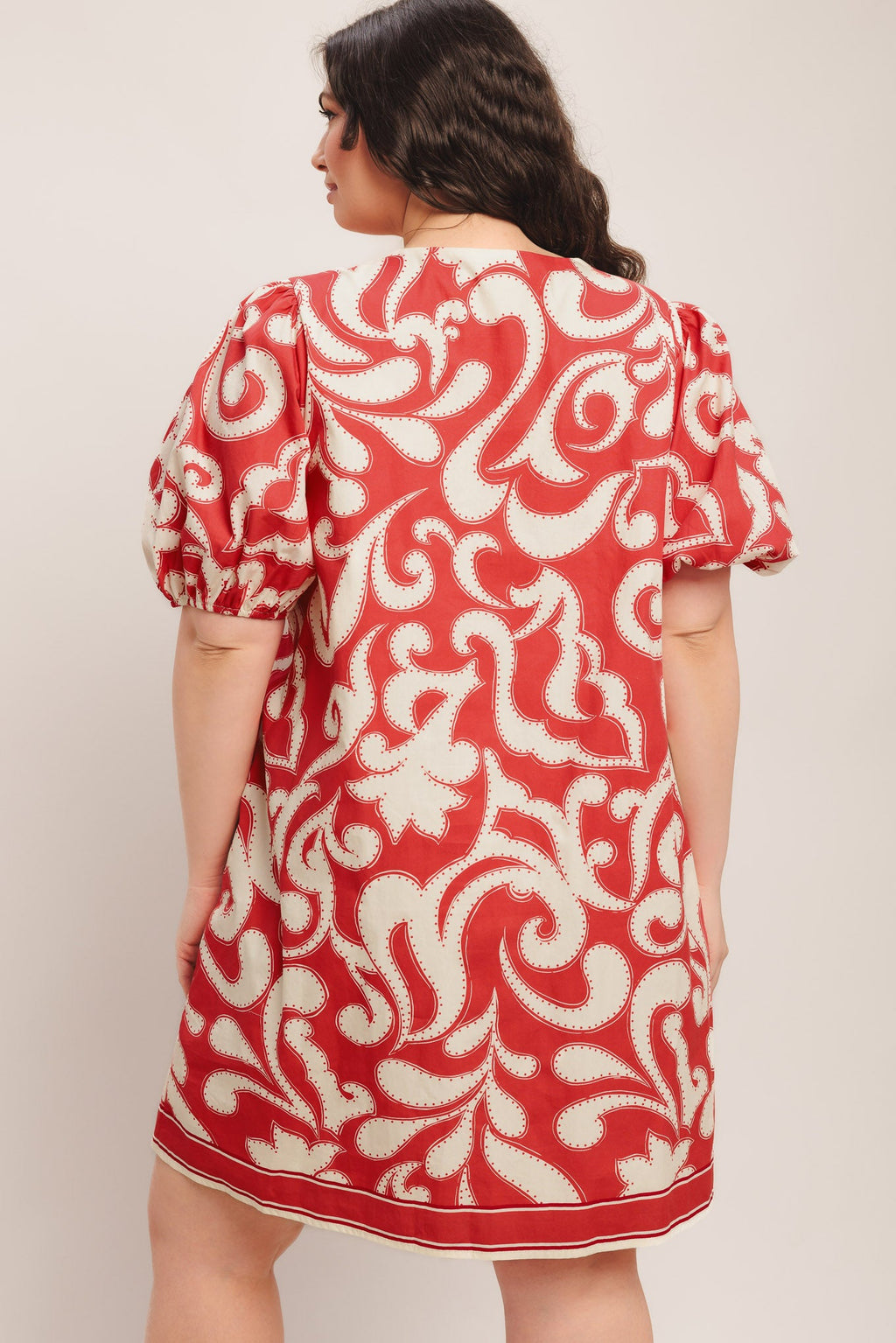 STRAIGHT & STRONG WOVEN MINI DRESS