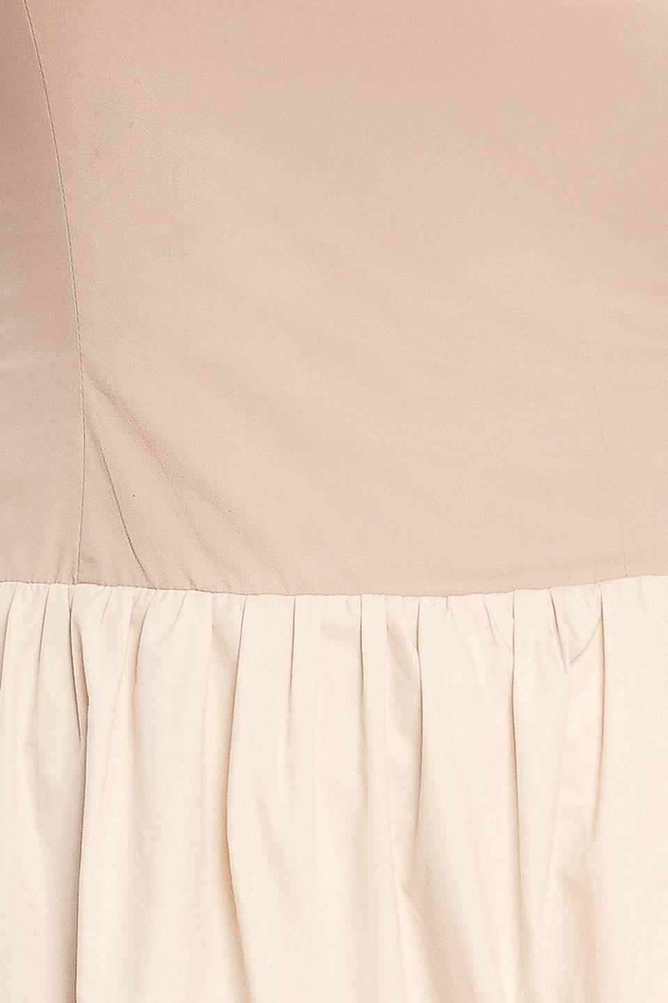 Spring Harmony Color Block Midi Dress