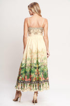 Heirloom Border Midi Dress