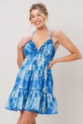 Ibiza Wave Mini Dress
