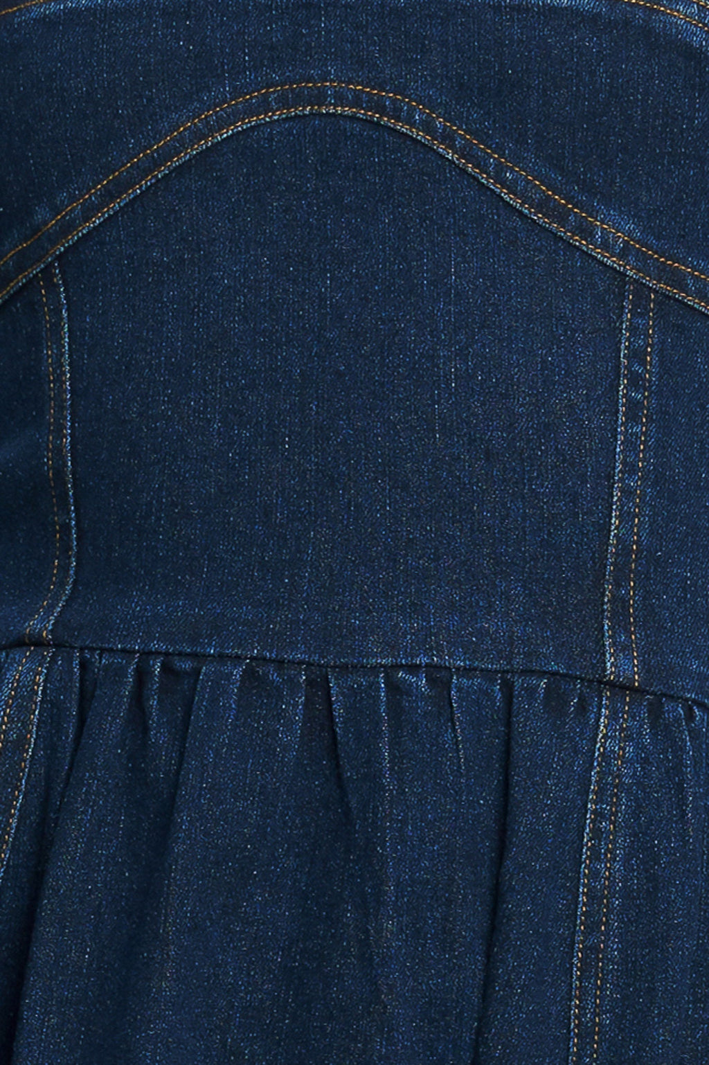 THE EVERYDAY ICON DENIM MIDI DRESS