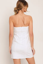CITY TO COAST WOVEN MINI DRESS
