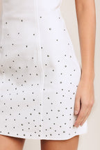 CITY TO COAST WOVEN MINI DRESS