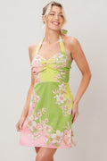 Glow Blossom Mini Dress