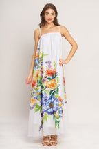GARDEN AIR WOVEN ANKLE DRESS