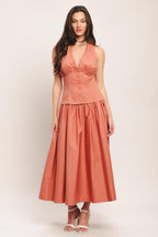 Sunset Muse Midi Dress