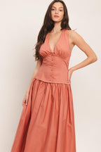Sunset Muse Midi Dress