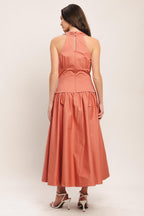 Sunset Muse Midi Dress