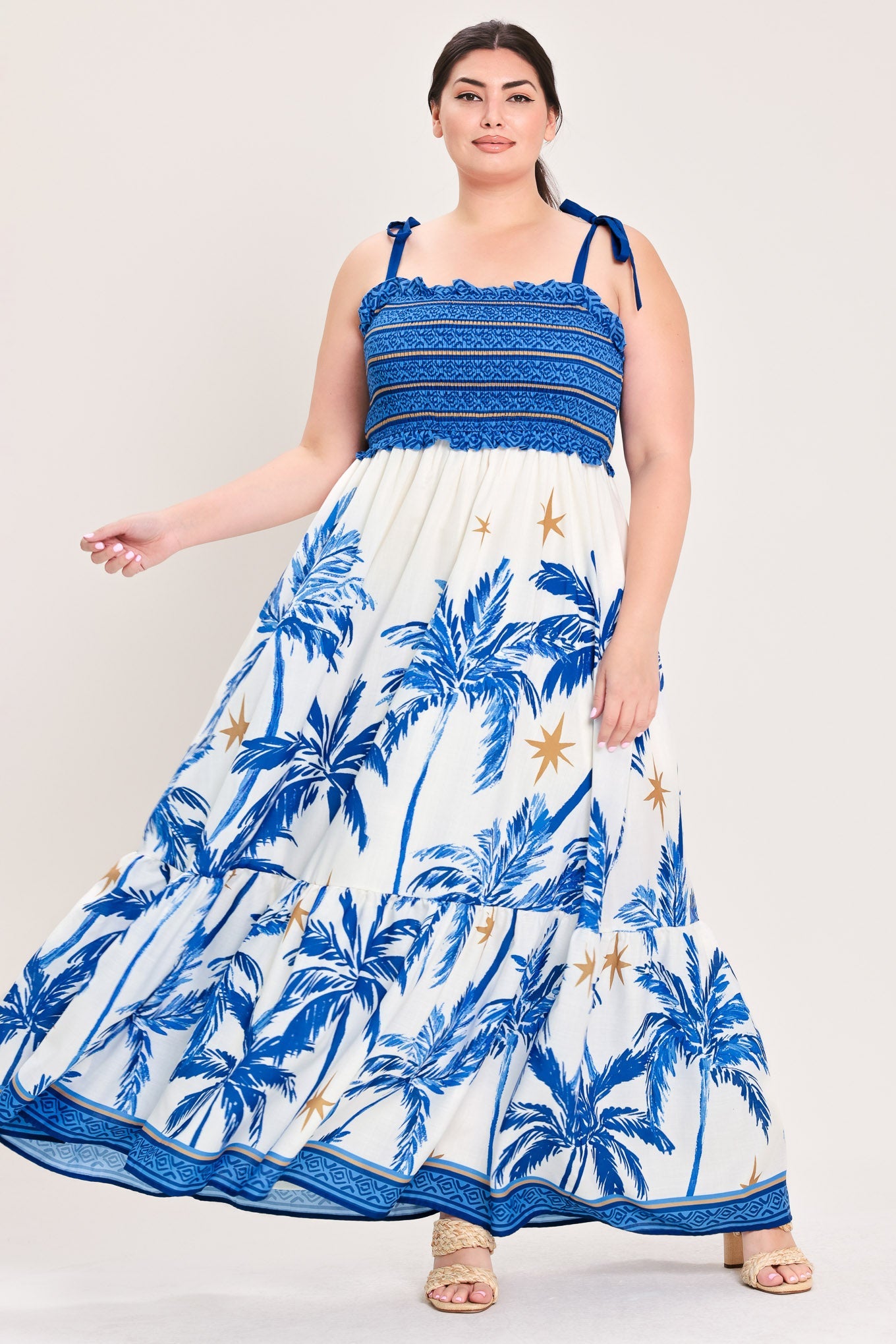 Palm Escape Maxi Dress