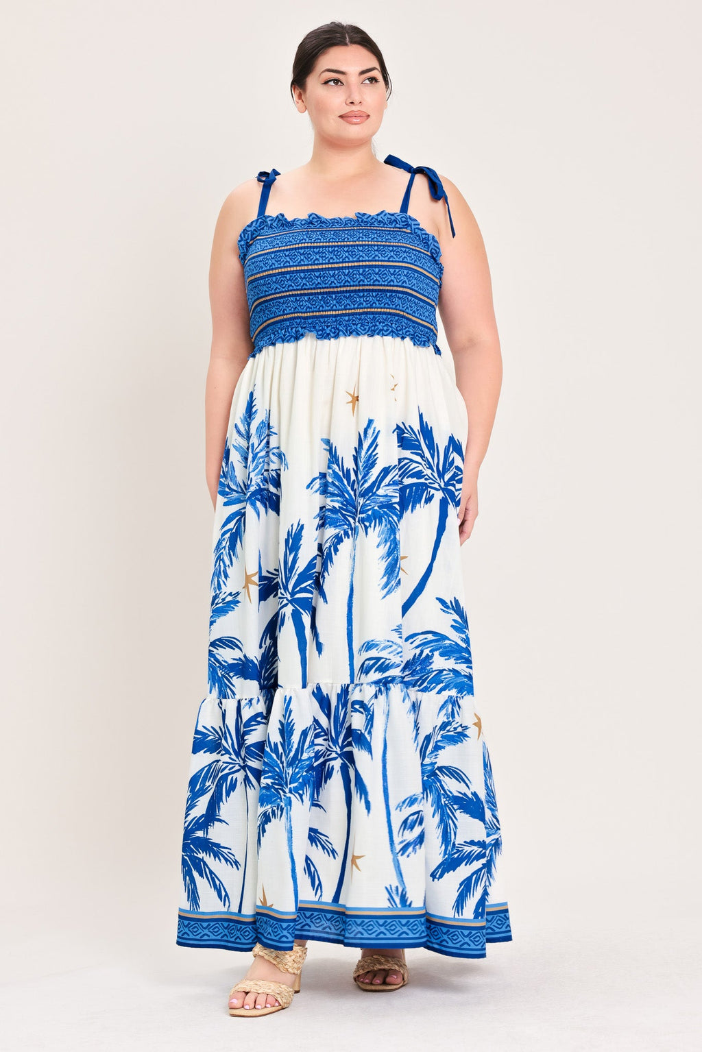 Palm Escape Maxi Dress