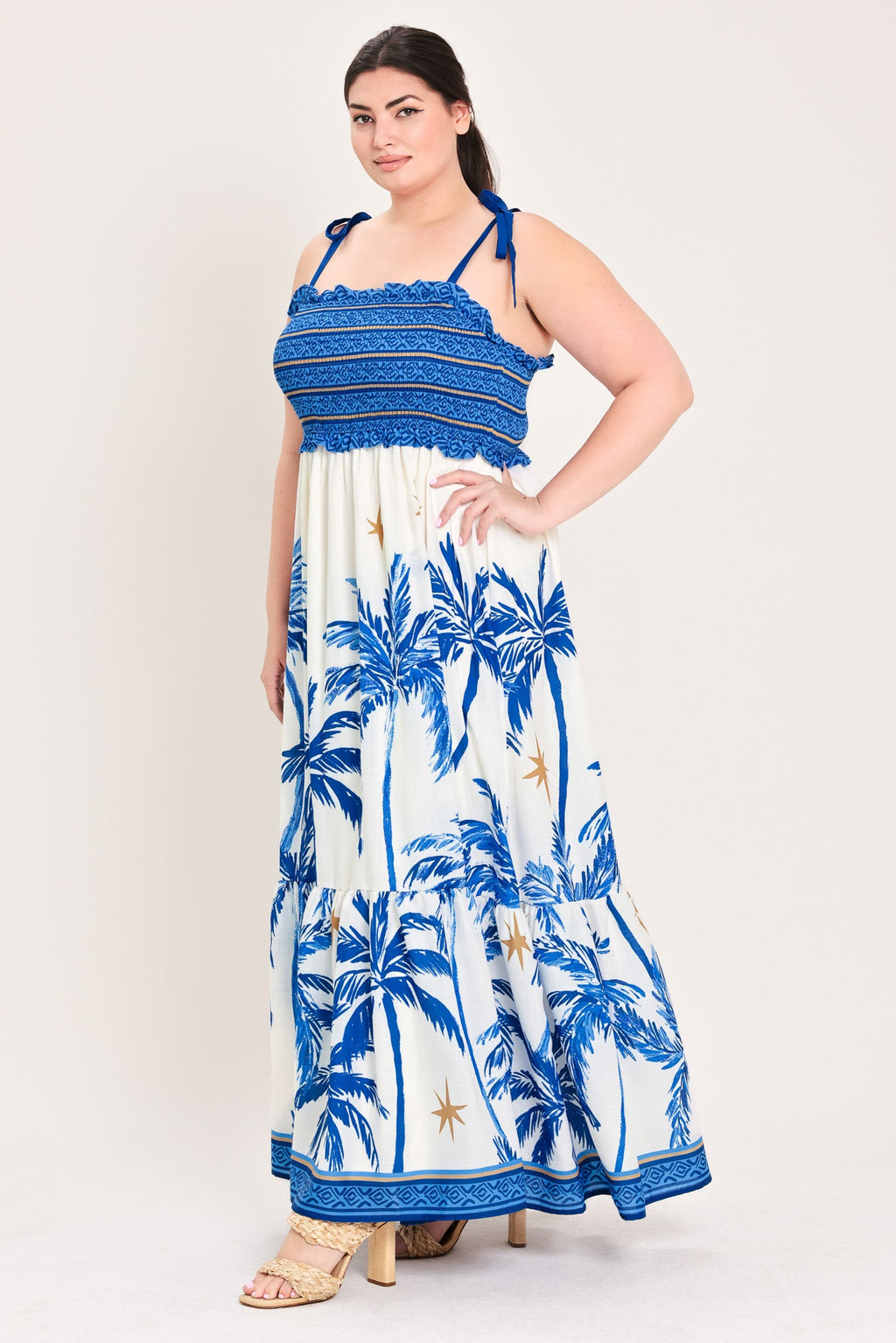 Palm Escape Maxi Dress
