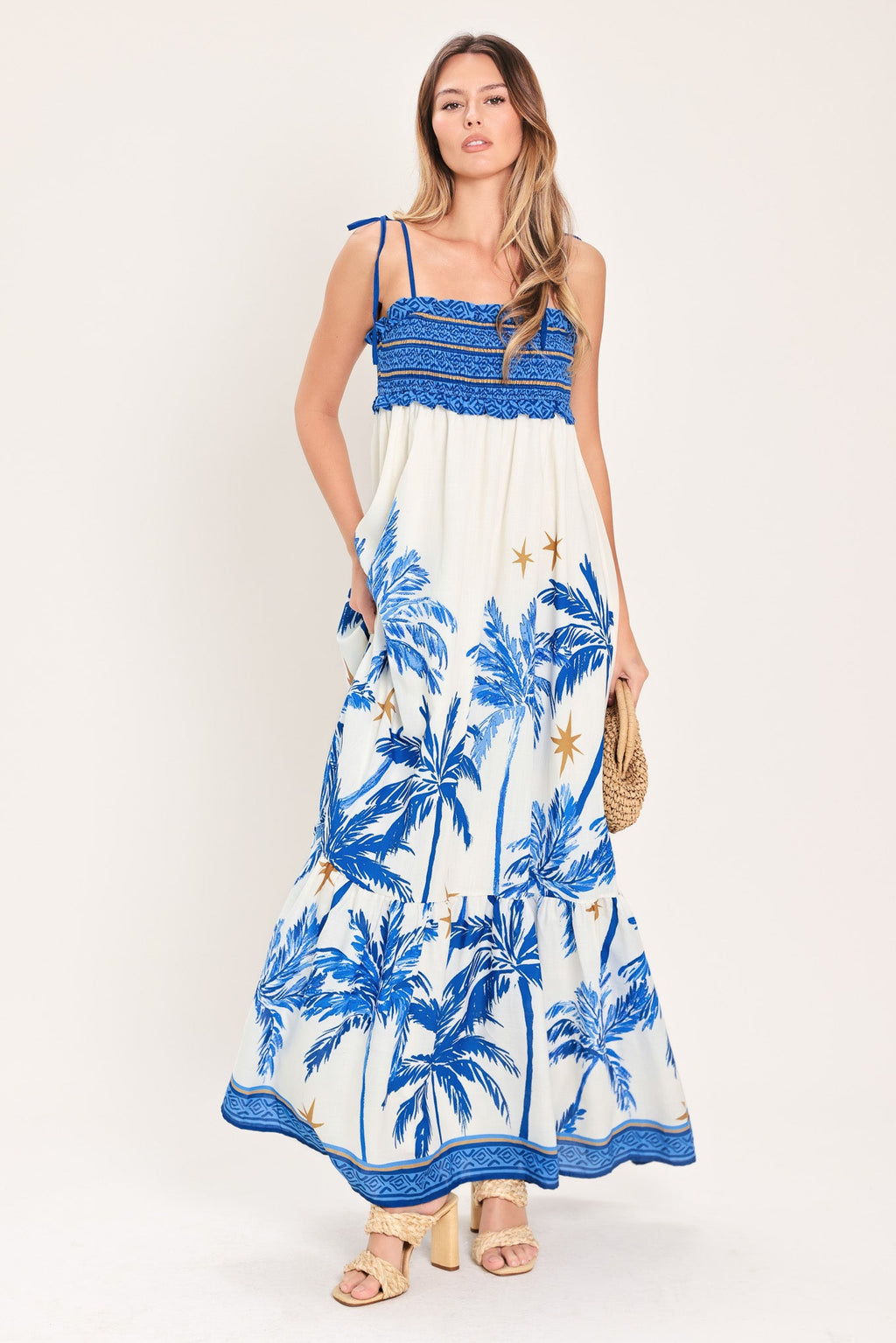 Palm Escape Maxi Dress
